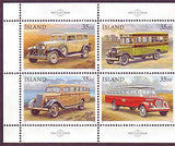 IC0823b Iceland Scott # 823b MNH, Postal Vehicles 1992