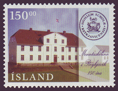 IC08291 Iceland Scott # 829 MNH, Reykjavik School 1996