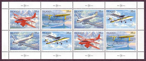 IC0841b Iceland Scott # 841b MNH, Airplanes 1997