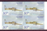 IC0936a Iceland Scott # 936a MNH, Monoplane 2001