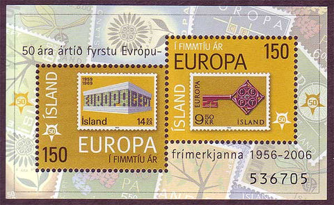 IC10661 Iceland Scott # 1066 MNH, Europa Stamps - 2006