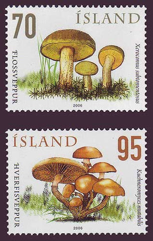 IC1087-881 Iceland       Scott # 1087-881 MNH, Mushrooms 2006