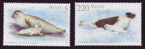 IC1183-841 Iceland Scott # 1183-84 MNH, Seals 2010