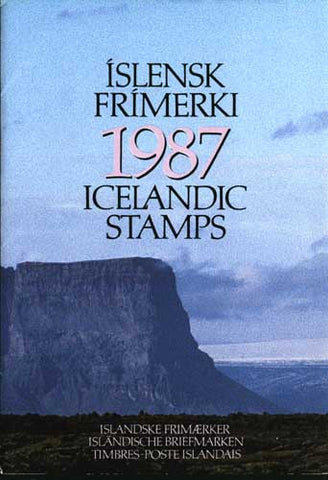IC1987 Iceland 1987 Official Year Set