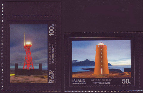 IC1316-171 Iceland Scott # 1316-17 MNH, Lighthouses 2013