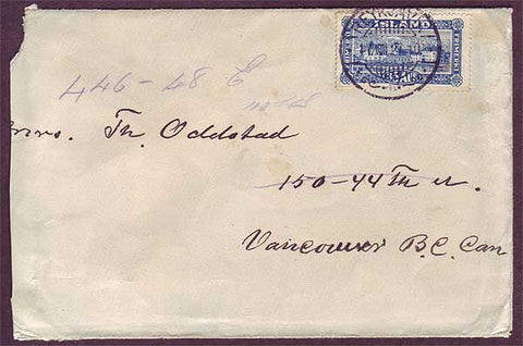 IC5030PH Iceland Cover to Canada 1927