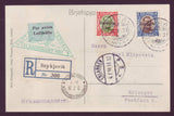 IC5075 Iceland Zeppelin Post Card, Germany to Iceland and Back - 1931