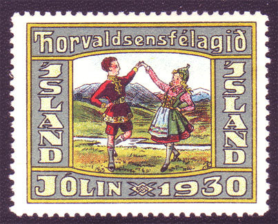 IC819301 Iceland  
      1930 Thorvaldsen Society MNH