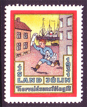 IC819311 Iceland  
      1931 Thorvaldsen Society MNH