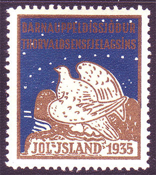 IC819351 Iceland  
      1935 Thorvaldsen Society MNH