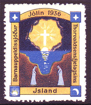 IC819361 Iceland  
      1936 Thorvaldsen Society MNH