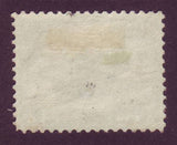 Shows the back of the stamp with a hinge remnant.