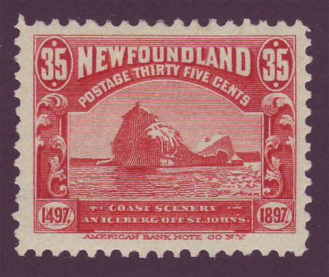 NF0732.3 Newfoundland 
      Newfoundland # 73 VF MH
      Iceberg 1897 
      
      
      
      
      
    
      ;