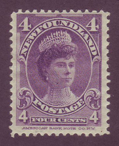 NF0841       Newfoundland # 84 VF MH, Duchess of York - 1901