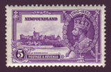 NF227 Newfoundland  # 227 VF MNH** ,  Silver Jubilee - 1935