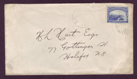 NF5027 Newfoundland Letter to Halifax N.S. ca.1897