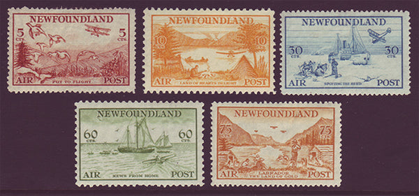 NFC13-172 Newfoundland # C13-17 VF MH Labrador Issue ; – Northwind Stamps