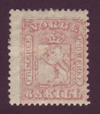NO00092 Norway Scott # 9, Coat-of-Arms, F MH - 1863