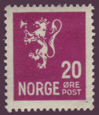 NO01182 Norway Scott # 118 VF MH