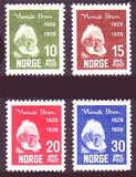NO0132-352 Norway Scott # 132-35 VF Used - Henrik Ibsen 1928