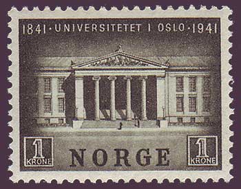NO02461 Norway Scott # 246 MNH** - Oslo University 1941