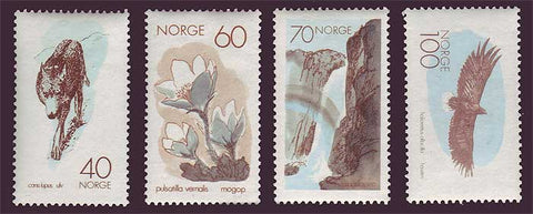 NO0551-541 Norway Scott # 551-54 MNH** Nature Conservation 1970