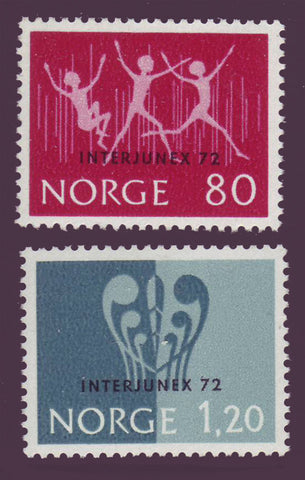 NO0594-951 Norway Scott # 594-95 MNH