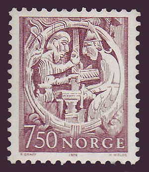 NO06691 Norway Scott # 669 MNH, Sigurd and Regin 1976