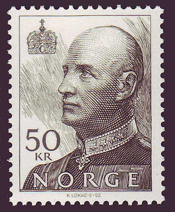 NO10201 Norway Scott # 1020 MNH, King Harald 1992