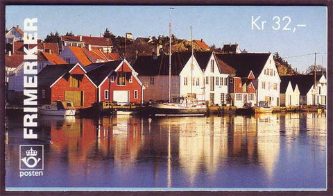 NO1092a Norway booklet Scott # 1092a, Tourism 4kr 1995