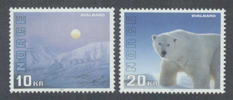 NO1115-161 Norway Scott # 1115-16, Svalbard Islands 1996