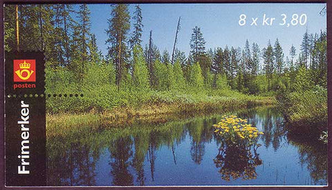 NO1181a Norway booklet Scott # 1181a, Insects 1998