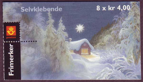 NO1241a Norway booklet Scott # 1241a, Christmas 1999