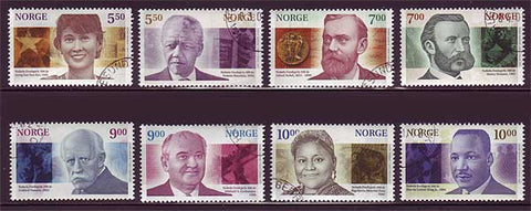 NO1308-155 Norway Scott # 1308-15 MNH, Nobel Peace Prize 2001