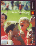 NO1331a Norway booklet Scott # 1331a MNH, Norwegian Soccer Association 2002