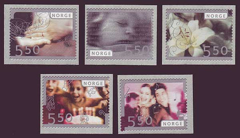 NO1377-811 Norway Scott # 1377-81 MNH, Special Occasions 2003