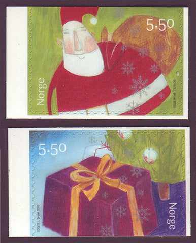 NO1384-851 Norway Scott # 1384-85 MNH, Christmas 2003