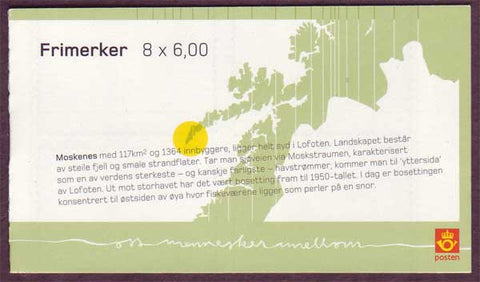 NO1395a Norway booklet Scott # 1395a, Europa 2004 - Outdoor Recreation