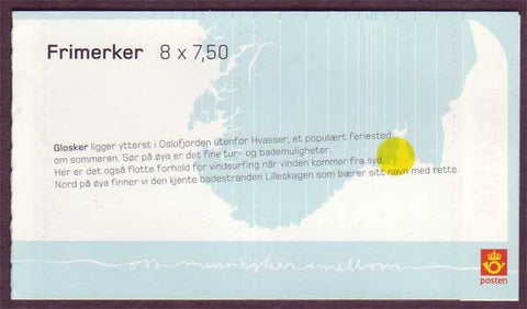 NO1396a Norway booklet Scott # 1396a, Europa 2004 - Outdoor Recreation