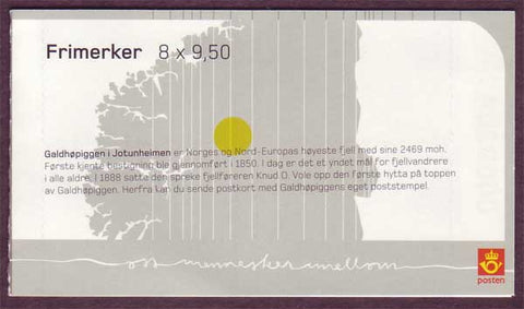 NO1397a Norway booklet Scott # 1397a, Europa 2004 - Outdoor Recreation