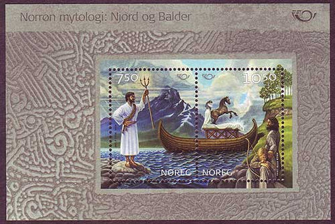 NO1401a Norway Scott # 1401, Norse Mythology - Nordic Joint Issue 2004