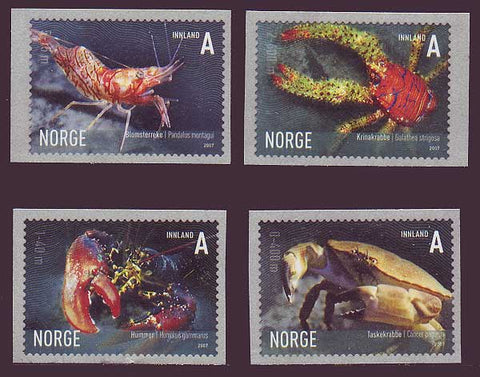 NO1510-13 Norway               Scott # 1510-13 MNH,      Marine Life 2007