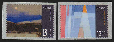 NO1568-691 Norway Scott # 1568-69 MNH, Norwegian Art II - 2009