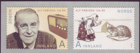 NO1747-481 Norway Scott #1747-48 MNH, Alf Proysen - 2014