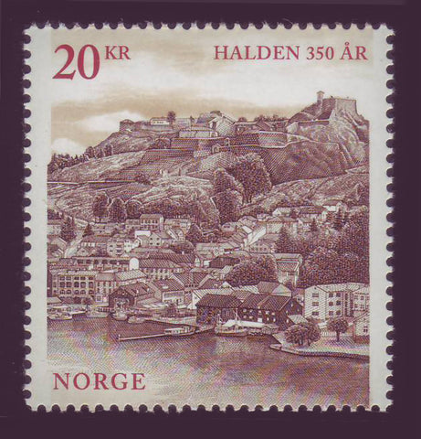 NO17641 Norway Scott #1764, Halden 350th Anniversary - 2015