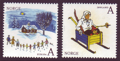 NO1631-32 Norway Scott # 1631-32 MNH, Europa (Children's Books) 2010
