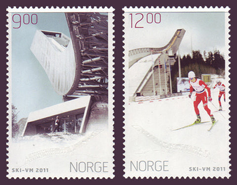 NO1638-39 Norway Scott # 1638-39 MNH, World Skiing Championships 2011
