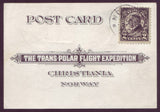 NO5043  Trans-Polar Flight Expedition Postcard 1924