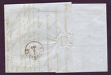NO5048 Norway, Folded Letter from Germany to Frederikshald, Norway - 1862