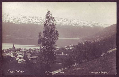 NO6012 Norway, Vossevangen 1908